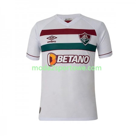 Koszulka Fluminense Wyjazdowe Stroje Piłkarskie 2023 Krótki Rękaw